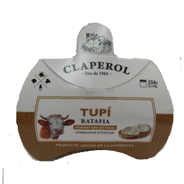 FORMATGE VACA TUPÍ AMB RATAFIA 2x128 g