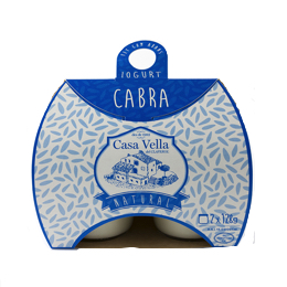 IOGURT CABRA 2x128g Natural