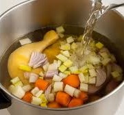 POLLASTRE CALDO + Verdures - Caixa 6 ampolles